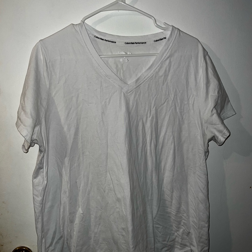 Calvin Klein Performance White Short Sleeve Tee